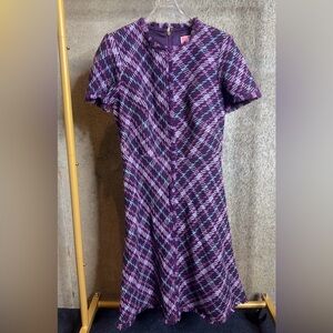 Kate Spade Plaid Tweed Dress + Kate Spade Tweed Jacket